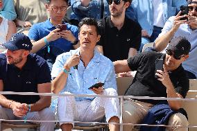 Roland Garros 2023 - Celebrities In The Stands - Day 12 NB