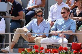 Roland Garros 2023 - Celebrities In The Stands - Day 12 NB