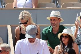 Roland Garros 2023 - Celebrities In The Stands - Day 12 NB