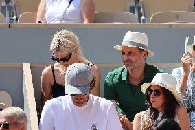 Roland Garros 2023 - Celebrities In The Stands - Day 12 NB