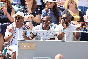 Roland Garros 2023 - Celebrities In The Stands - Day 12 NB