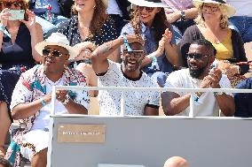 Roland Garros 2023 - Celebrities In The Stands - Day 12 NB