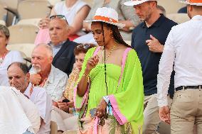 Roland Garros 2023 - Celebrities In The Stands - Day 12 NB