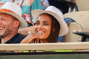 Roland Garros 2023 - Celebrities In The Stands - Day 12 NB