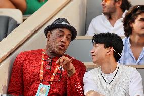 Roland Garros 2023 - Celebrities In The Stands - Day 12 NB