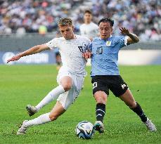 (SP)ARGENTINA-LA PLATA-FOOTBALL-2023 FIFA U20 WORLD CUP-SEMIFINAL-URUGUAY VS ISRAEL
