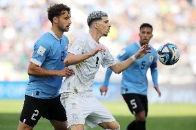 (SP)ARGENTINA-LA PLATA-FOOTBALL-2023 FIFA U20 WORLD CUP-SEMIFINAL-URUGUAY VS ISRAEL