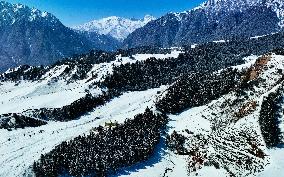 Qilian Mountain After Snow
