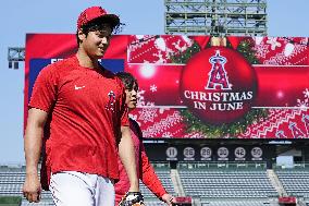 Baseball: Angels player Ohtani