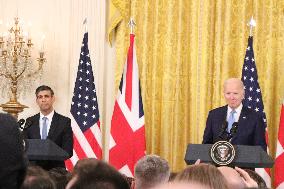 U.S. Pres. Biden, British PM Sunak