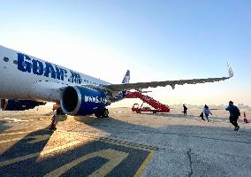 GoAir Airline Aircraft In Jaipur