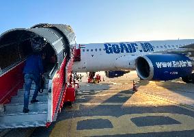 GoAir Airline Aircraft In Jaipur