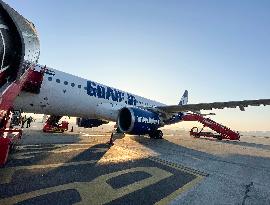 GoAir Airline Aircraft In Jaipur