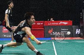 (SP)SINGAPORE-BADMINTON-SINGAPORE OPEN 2023-MEN'S DOUBLES