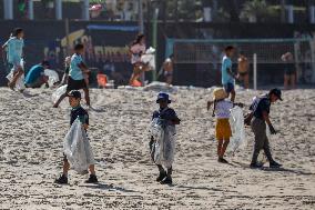 BRAZIL-RIO DE JANEIRO-WORLD OCEANS DAY-BEACH-CLEAN