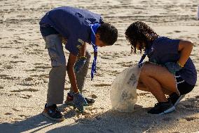 BRAZIL-RIO DE JANEIRO-WORLD OCEANS DAY-BEACH-CLEAN