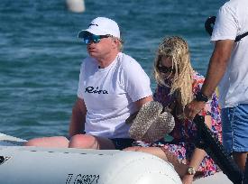 Oliver Kahn At Club 55 - St Tropez