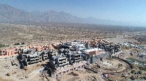 CHINA-NINGXIA-WINE INDUSTRY-AERIAL VIEW (CN)