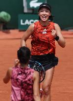 (SP)FRANCE-PARIS-TENNIS-ROLAND GARROS-FRENCH OPEN-WOMEN'S DOUBLES