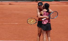 (SP)FRANCE-PARIS-TENNIS-ROLAND GARROS-FRENCH OPEN-WOMEN'S DOUBLES