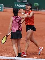 (SP)FRANCE-PARIS-TENNIS-ROLAND GARROS-FRENCH OPEN-WOMEN'S DOUBLES