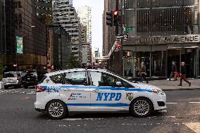 NYPD Vehicles In New York City