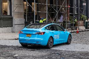 Revel Taxi Car Service In New York