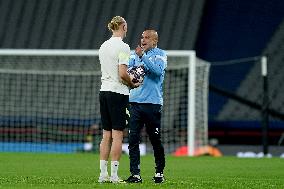 Manchester City FC Training Session - UEFA Champions League: Final