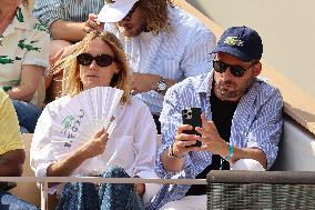 Roland Garros 2023 - Celebrities In The Stands - Day 13 NB