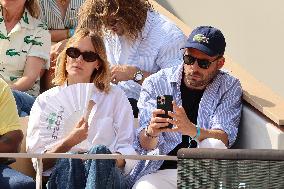 Roland Garros 2023 - Celebrities In The Stands - Day 13 NB