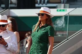 Roland Garros 2023 - Celebrities In The Stands - Day 13 NB