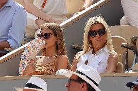 Roland Garros 2023 - Celebrities In The Stands - Day 13 NB