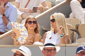 Roland Garros 2023 - Celebrities In The Stands - Day 13 NB