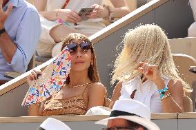 Roland Garros 2023 - Celebrities In The Stands - Day 13 NB