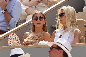 Roland Garros 2023 - Celebrities In The Stands - Day 13 NB