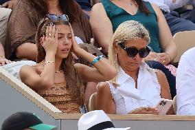 Roland Garros 2023 - Celebrities In The Stands - Day 13 NB