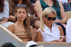 Roland Garros 2023 - Celebrities In The Stands - Day 13 NB