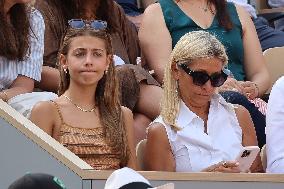 Roland Garros 2023 - Celebrities In The Stands - Day 13 NB