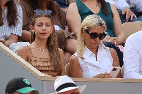 Roland Garros 2023 - Celebrities In The Stands - Day 13 NB