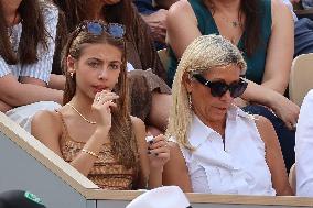 Roland Garros 2023 - Celebrities In The Stands - Day 13 NB