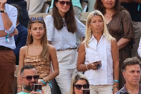 Roland Garros 2023 - Celebrities In The Stands - Day 13 NB