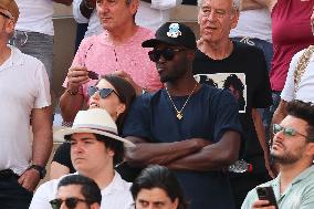 Roland Garros 2023 - Celebrities In The Stands - Day 13 NB