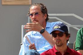 Roland Garros 2023 - Celebrities In The Stands - Day 13 NB