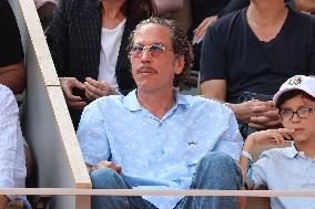 Roland Garros 2023 - Celebrities In The Stands - Day 13 NB