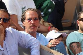 Roland Garros 2023 - Celebrities In The Stands - Day 13 NB