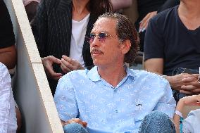 Roland Garros 2023 - Celebrities In The Stands - Day 13 NB