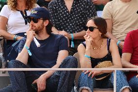 Roland Garros 2023 - Celebrities In The Stands - Day 13 NB