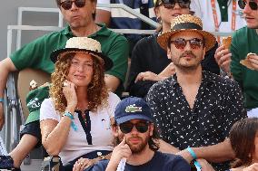 Roland Garros 2023 - Celebrities In The Stands - Day 13 NB