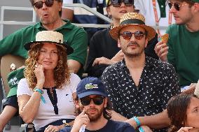 Roland Garros 2023 - Celebrities In The Stands - Day 13 NB