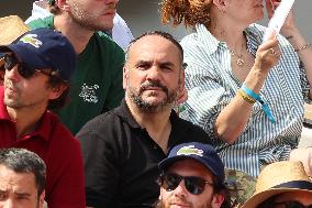 Roland Garros 2023 - Celebrities In The Stands - Day 13 NB